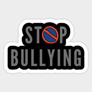 Stop Bullying Sticker